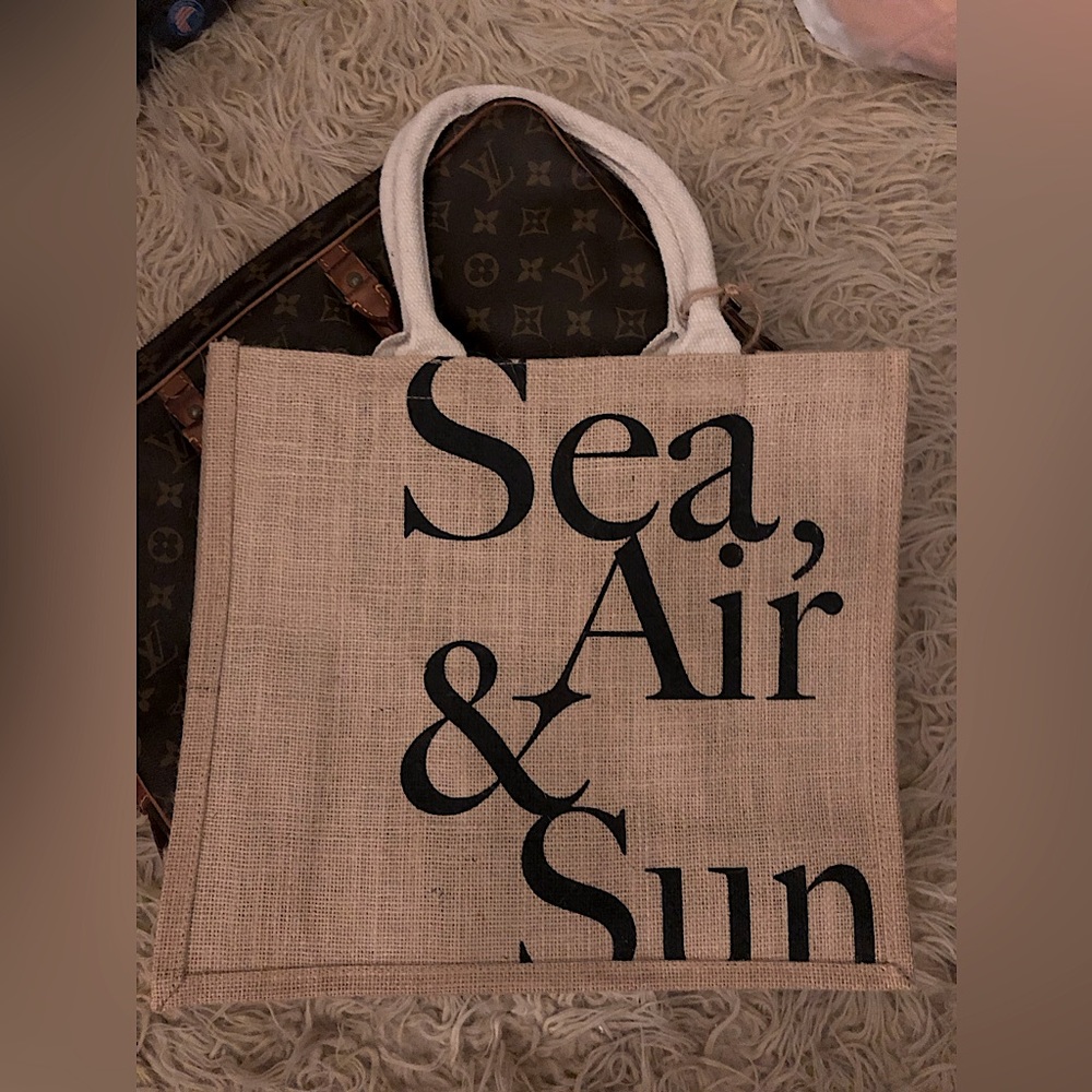 Jute Shopping Tote